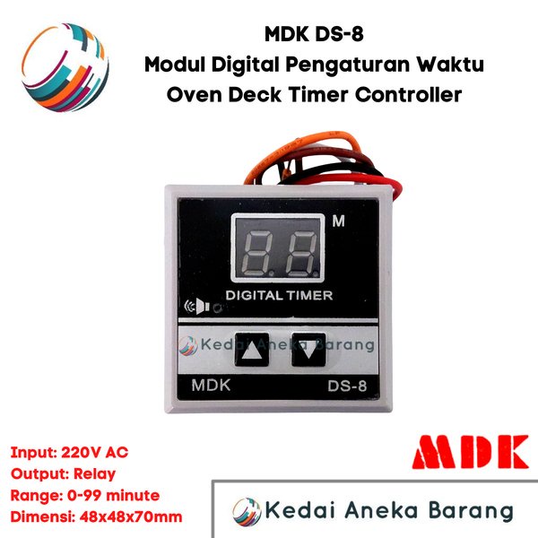 Jual MDK Modul Digital Timer Oven Deck Controller Kontroler Waktu ...