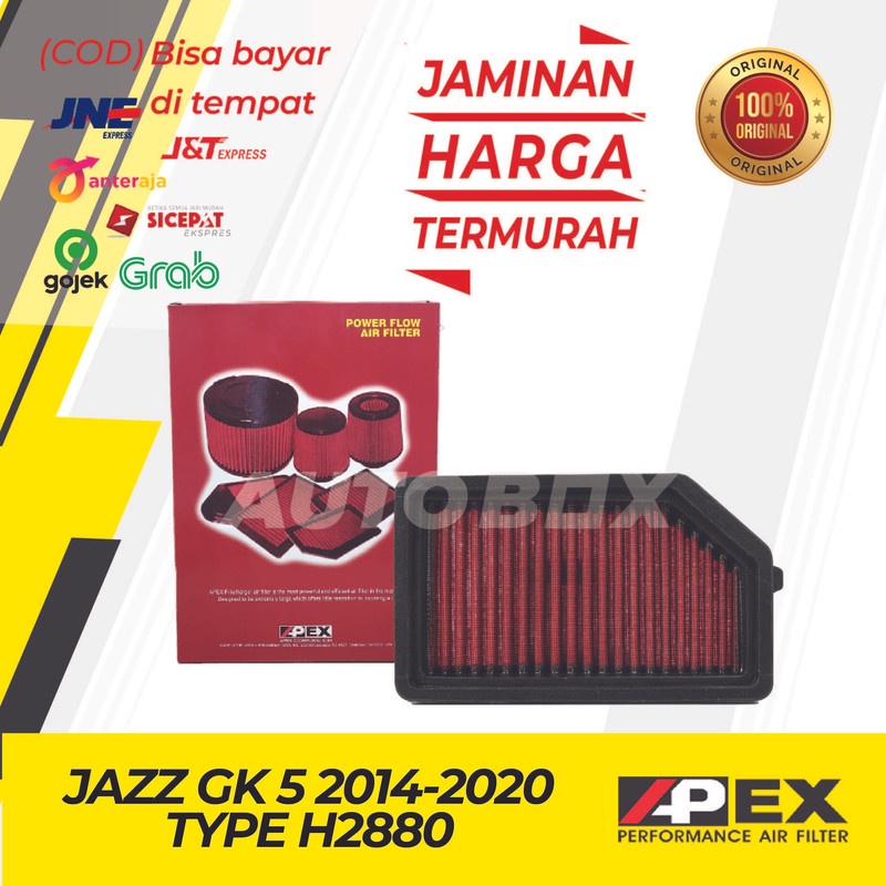 Jual Filter Udara Racing Apex Honda Jazz GK5 2014 2020 H2880 Shopee