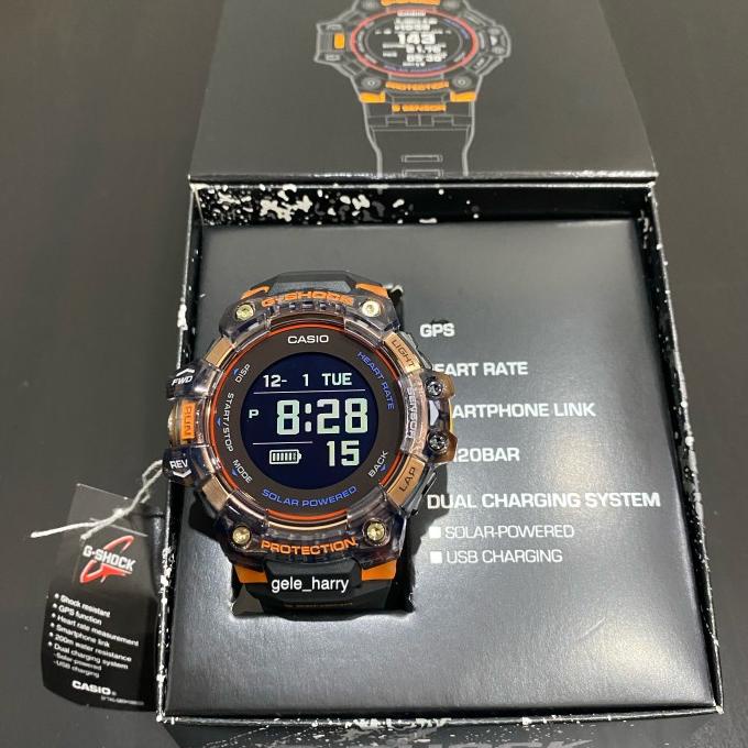 Jual CASIO GSHOCK GBD H10001A4 HEART RATE MONITOR Shopee Indonesia