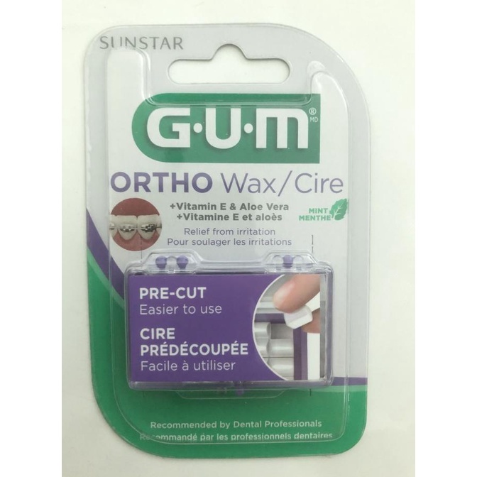Jual GUM ORTHO WAX / WAX PELINDUNG KAWAT GIGI (MINT) Shopee Indonesia