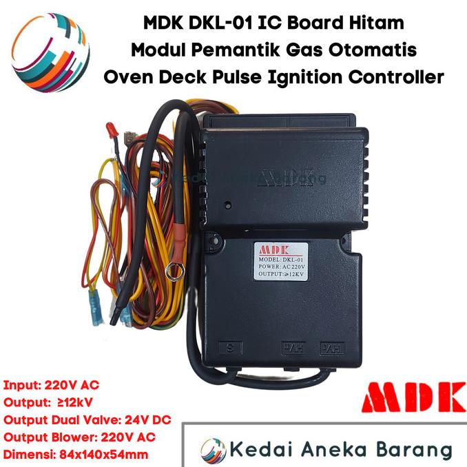 Jual Modul Pemantik Gas Oven Deck Igniter Controller Ic Board Mdk Dkl Shopee Indonesia