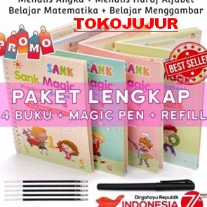 Jual ♢ XXX 5119 TOKOJUJUR Buku Ajaib Belajar Menulis Anak SANK ...