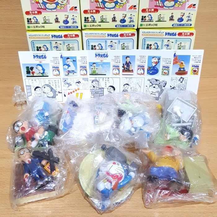 Jual DISKON SPESIAL DORAEMON COMIC TASTE FIGURE #1 [4/SET] NOBITA ...