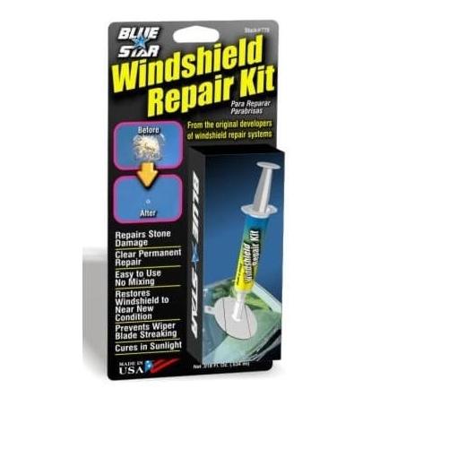 Jual Perbaikan Retak Kaca Ringan Blue Star Windshield Repair Kit Shopee Indonesia