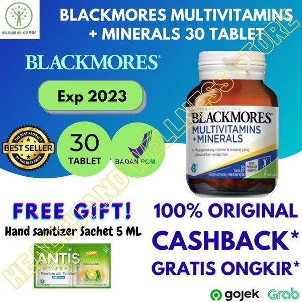 Jual Blackmores Multivitamins Plus Minerals Bpom 30 Tablet 100 Original