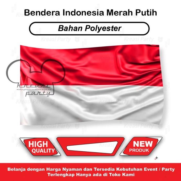 Jual Merdeka Bendera Merah Putih Ukuran 60x90 Cm Bendera Indonesia Bendera Shopee Indonesia 