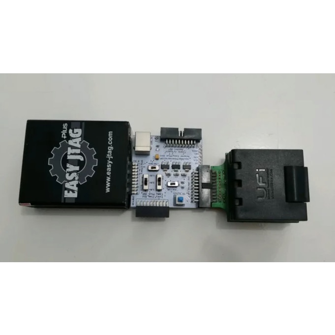Jual Adapter Easy JTAG Plus Direct ISP converter Emate Sysco UFI Socket ...