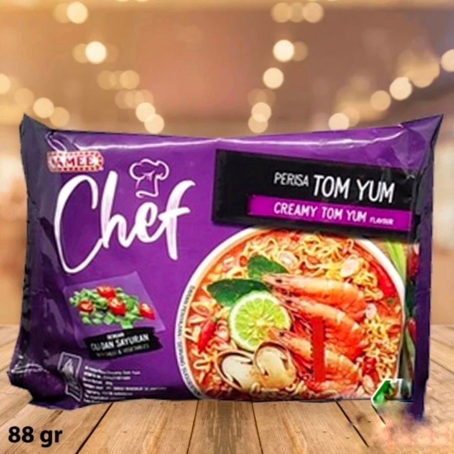 Jual Mie Instan Mamee Chef Rasa Tom Yum 88 gr | Shopee Indonesia