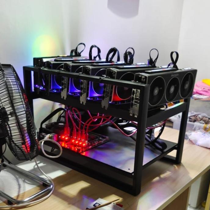 Jual Paket Mining Rig Sultan RX 6800 XT 6 VGA Auto Cuan | Shopee Indonesia