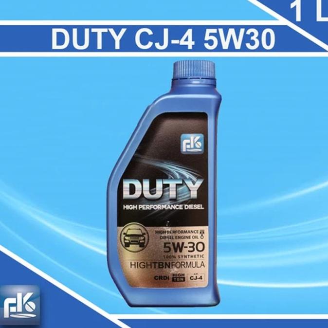Jual Oli Mesin Diesel Fk Duty 5W30 Full Synthetic Cj-4 1Ltr Baru ...