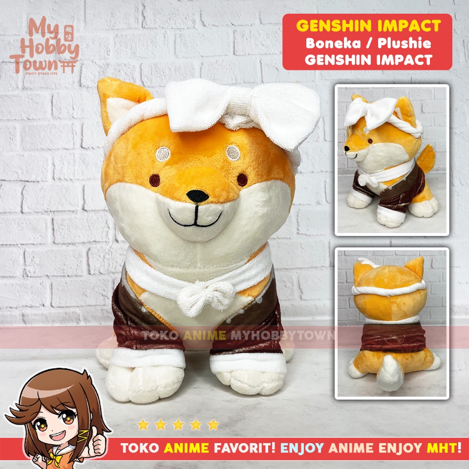 Jual Boneka Anime Game Karakter Genshin Impact Taromaru Taroumaru Shiba ...