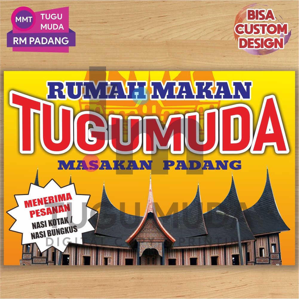 Jual Cetak Spanduk|Banner|MMT - RUMAH MAKAN PADANG-SATE PADANG-IKAN