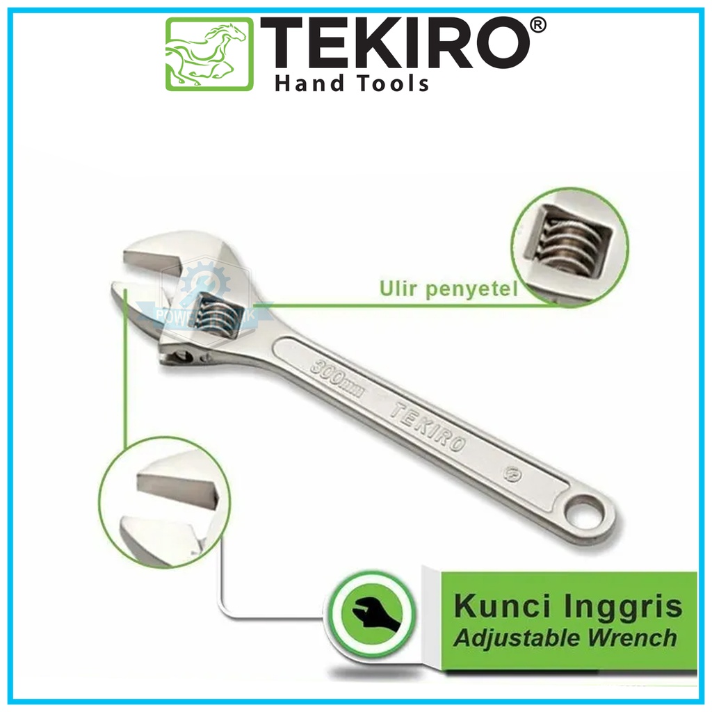 Jual Kunci Inggris 24 Inch TEKIRO Kunci Bago / Adjustable Spanner