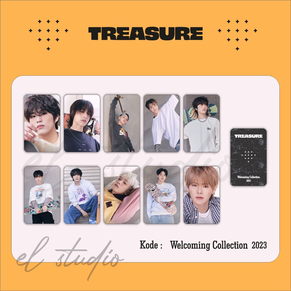 Jual Photocard Treasure Welcoming Collection (Unofficial) | Shopee ...