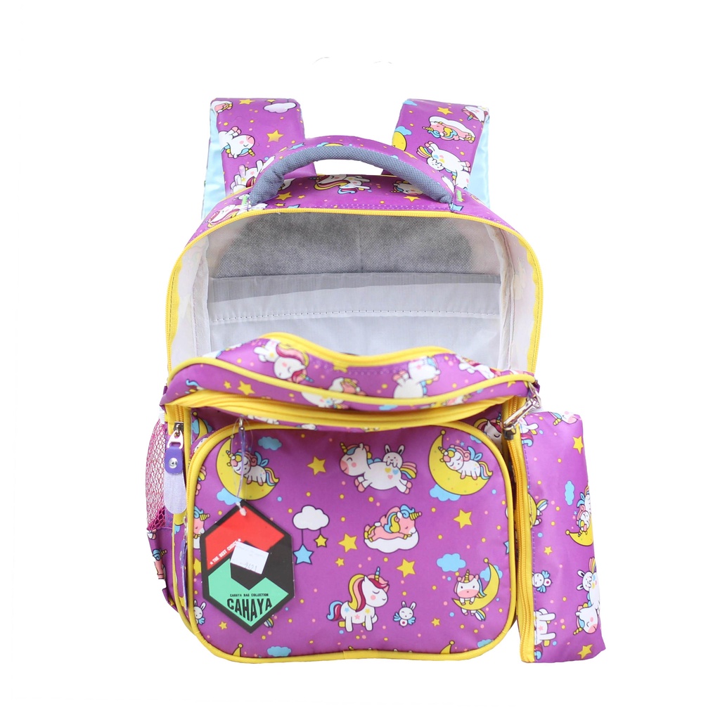 Jual Tas Ransel Gendong Anak Sekolah TK PAUD Gambar Kuda Pony Warna ...