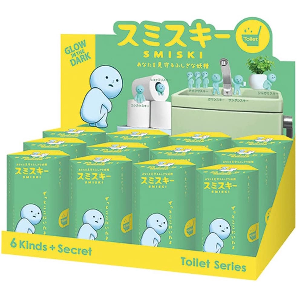 Jual Kids&Beyond Smiski Mystery Box Collectible Items - Toilet Series ...