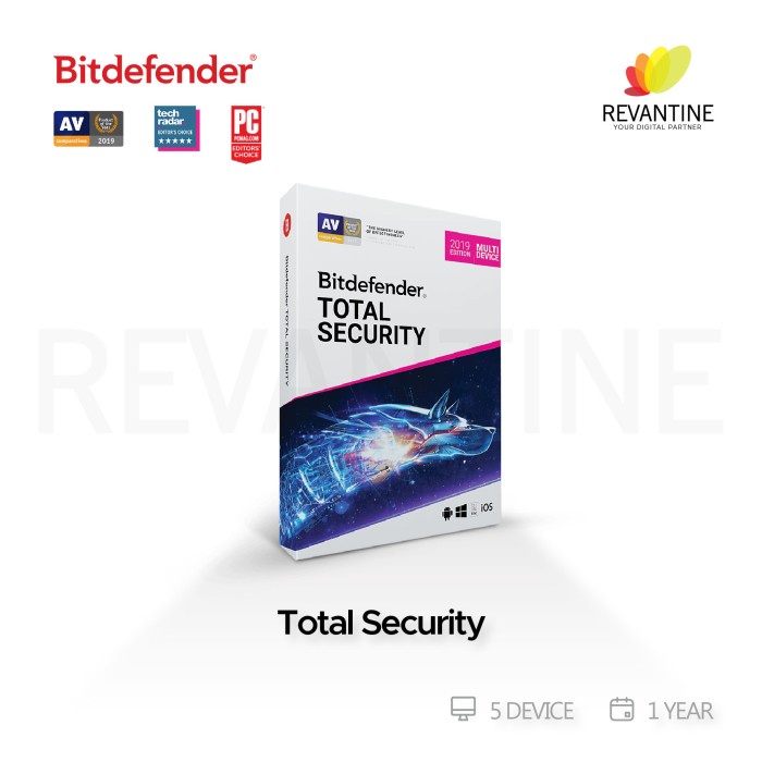 Jual BitDefender Total Security 5 Device 1 Year | Shopee Indonesia