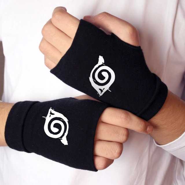 Jual Bandai Sarung Tangan Setengah Jari Cosplay Kakashi Hand Glove ...