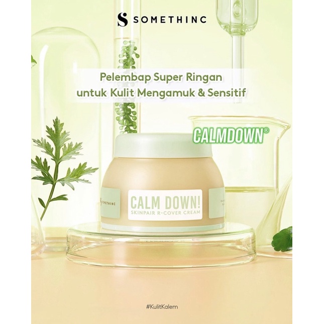Jual SOMETHINC Calm Down Skinpair Moisturizer 30gr Shopee Indonesia