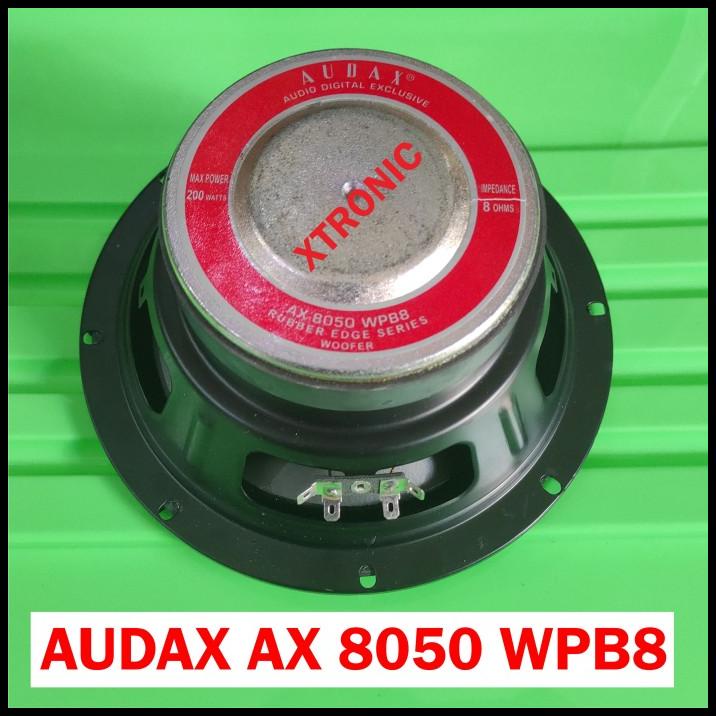 Jual Ax8050 Wpb8 Speaker Audax 8Inch 8 Inch W Woofer Wofer Ax8050 Ori