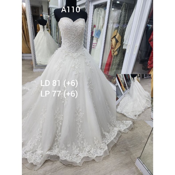 Jual GAUN PENGANTIN / WEDDING GOWN PRELOVED /GAUN PESTA/BRIDE