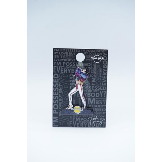 Jual Hard Rock Cafe Pin Enamel Pins Freddie Mercury Jakarta Indonesia