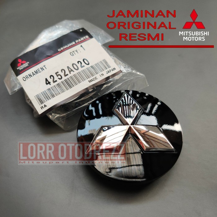 Jual Wheel dop / center cap / tutup velg roda original all new pajero ...