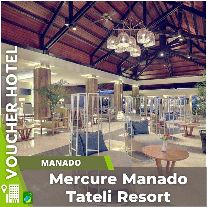 Jual Voucher Hotel Mercure Manado Tateli Beach Resort Indonesia ...