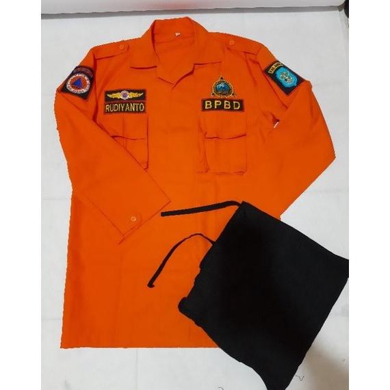 Jual SERAGAM PDL BPBD SERAGAM BPBD ORANGE | Shopee Indonesia