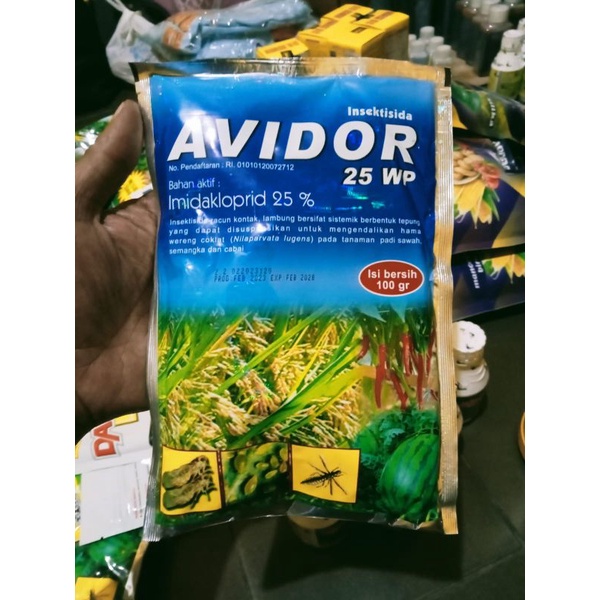 Jual AVIDOR 25WP 100gram insektisida hama wereng | Shopee Indonesia