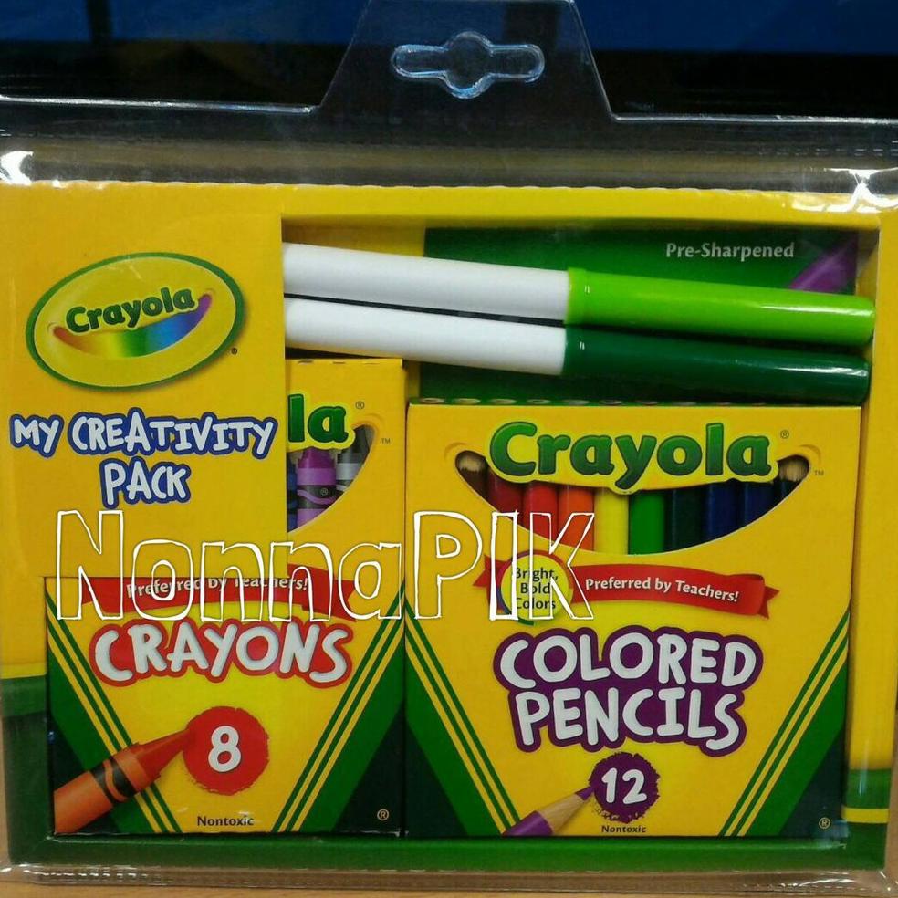 Jual Garansi Resmi Crayola My Creativity Pack Import Usa | Shopee Indonesia