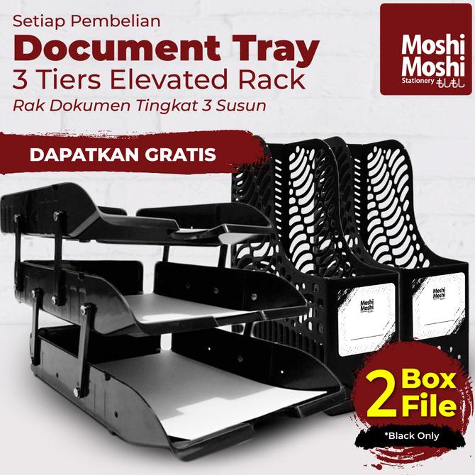 Jual Promo Document Letter Tray Rak Susun Dokumen Tingkat Free File Box Shopee Indonesia