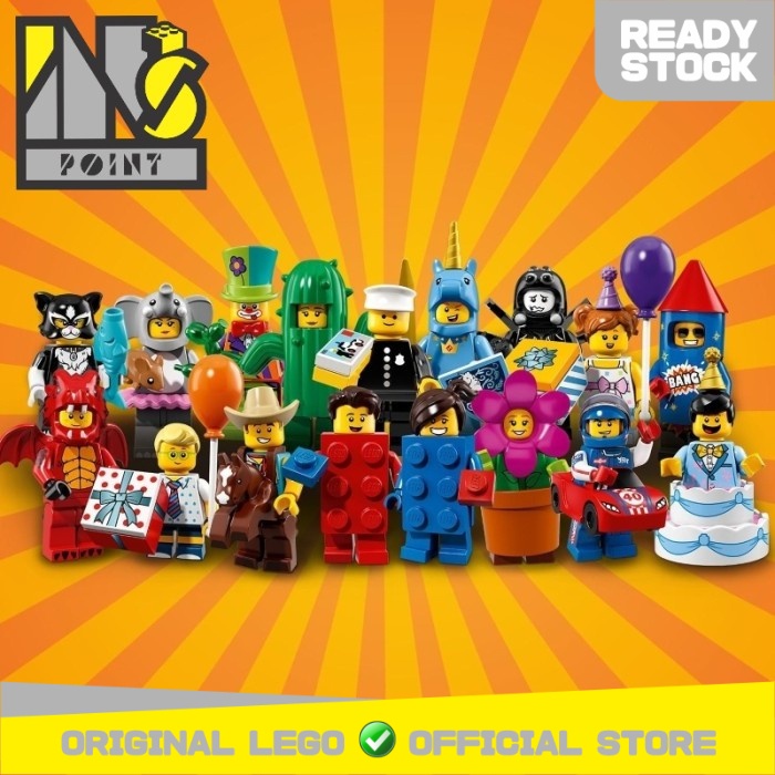 Jual LEGO 71021 - LEGO Minifigures Series 18 Complete Full Set (17pcs ...
