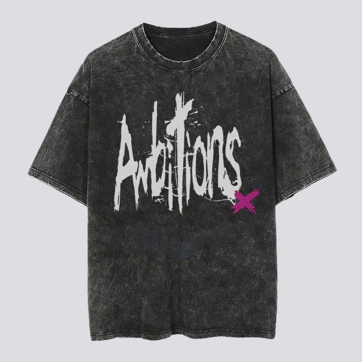 Jual Kaos Band Washed One Ok Rock Ambitions | Shopee Indonesia