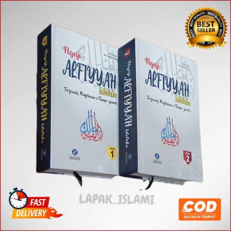 Jual Cod Terjemah Alfiyah Ibnu Malik Ukuran Saku 2 Jilid Buku