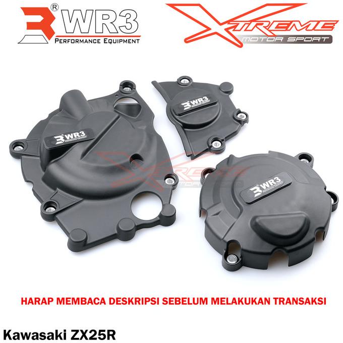 Jual Cover Engine / Engine Guard WR3 Kawasaki ZX25R 4 Cylinder | Shopee ...