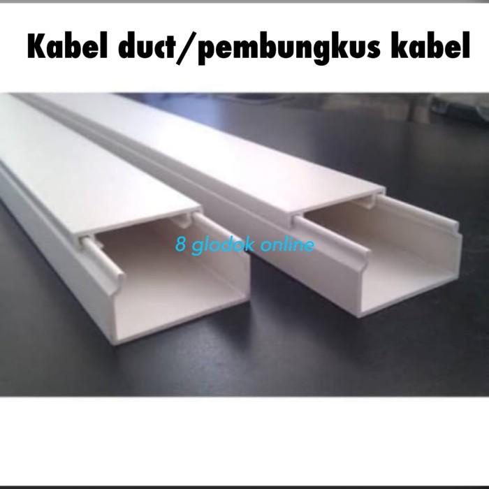 Jual Kabel Duct 40X60 Panjang 2,9 Meter/Pembungkus Kabel/Wiring Duct ...