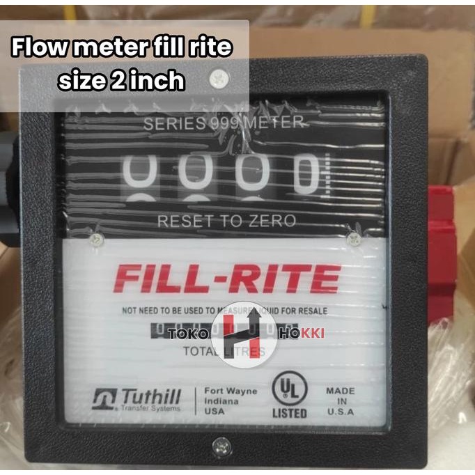 Jual flow meter fill rite 2 inch INCHI / flow meter solar 2 inch INCHI ...
