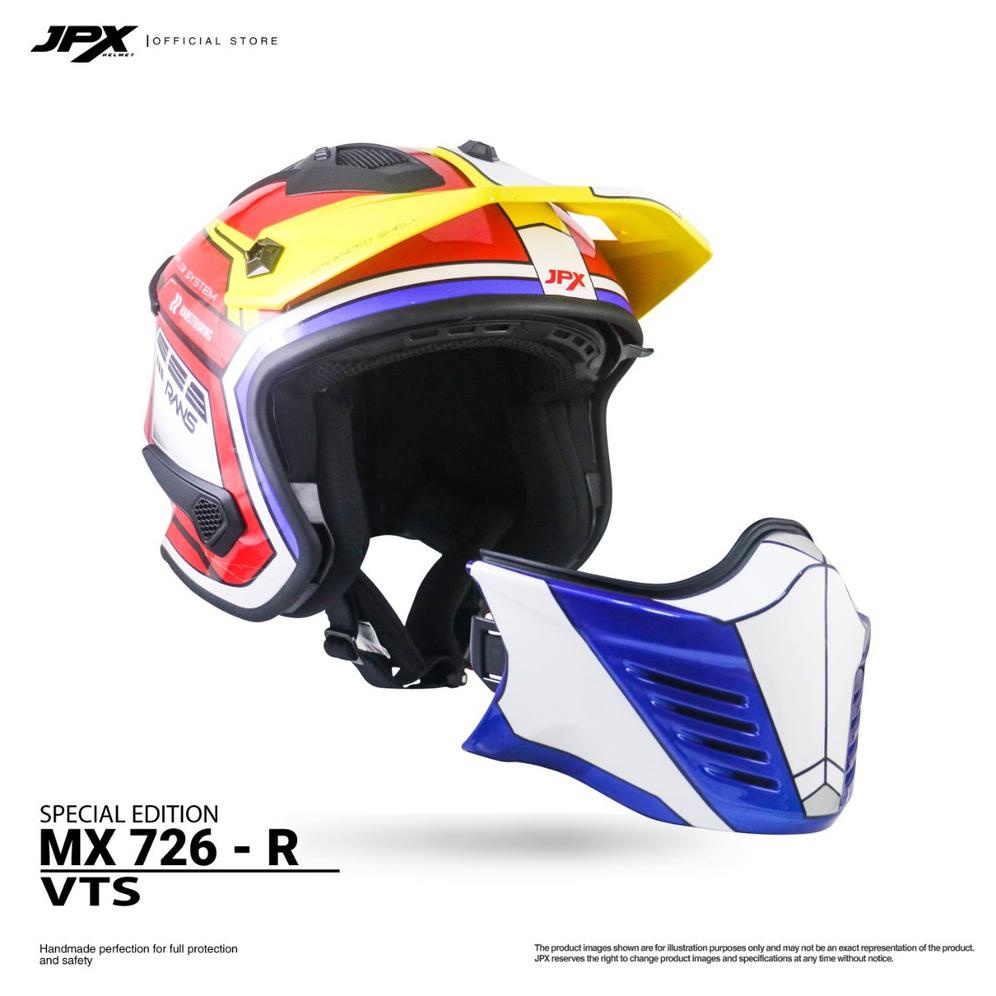 Jual Helm Jpx Mx-726R Vts/Rans Special Edition | Shopee Indonesia