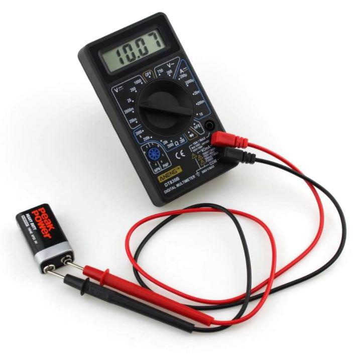 Jual Terjangkau - Multimeter Listrik Digital Multitester DT830B Mini ...