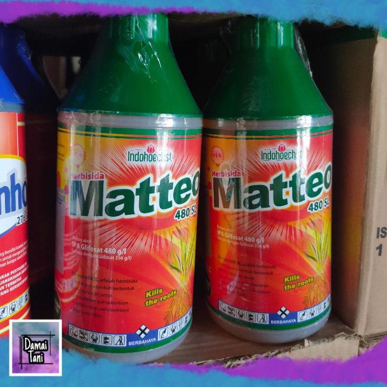 Jual Matteo 480SL 1 Liter Herbisida Gulma Rumput dan Rumput Liar Non ...