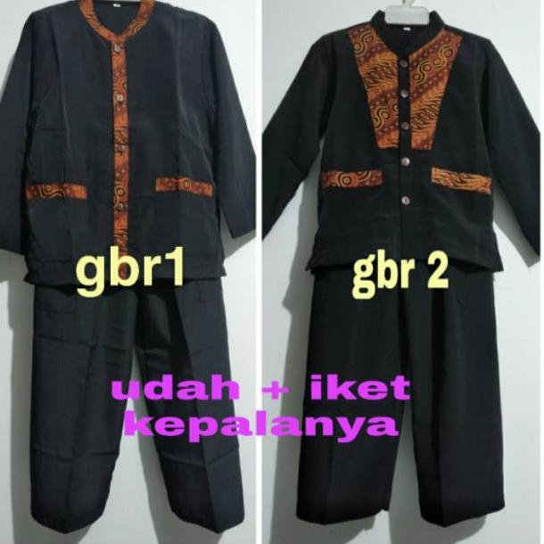 Jual [NEW ARRIVAL !!] setelan baju pangsi adat sunda | Shopee Indonesia