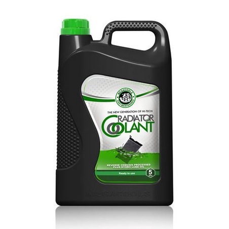 Jual Air Radiator / Coolant Hijau 5000Ml / 5 Liter Merk Megacools ...