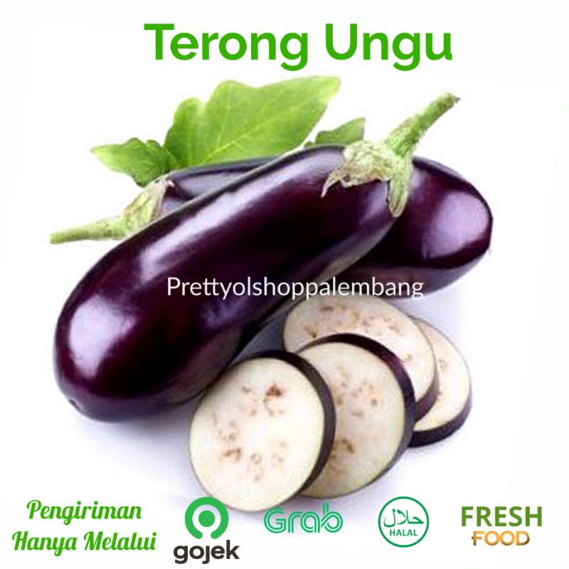 Jual Terong Ungu 500 Gram Pretty Food Palembang Sayur Buah Ikan Segar