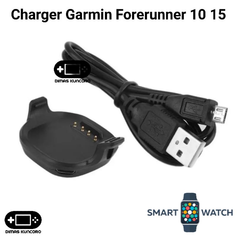 Charger Garmin Forerunner 10 15 charging kabel cable usb fr10 fr15