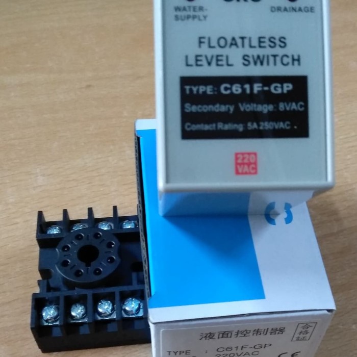 Jual floatless level switch water level control C61F GP CKC cikachi 61F ...