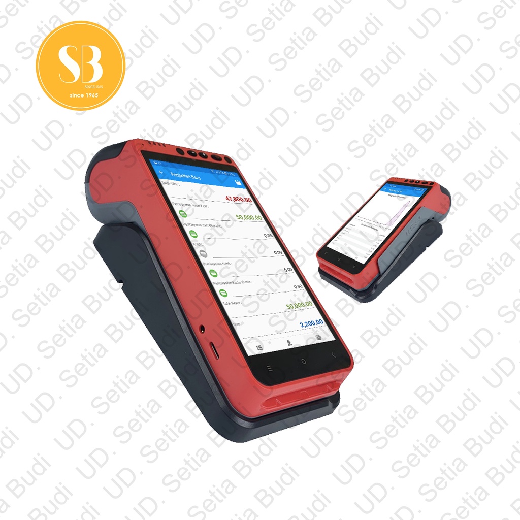 Jual Android POS Banking Kassen XA-03 Thermal Printer Barcode Scanner ...