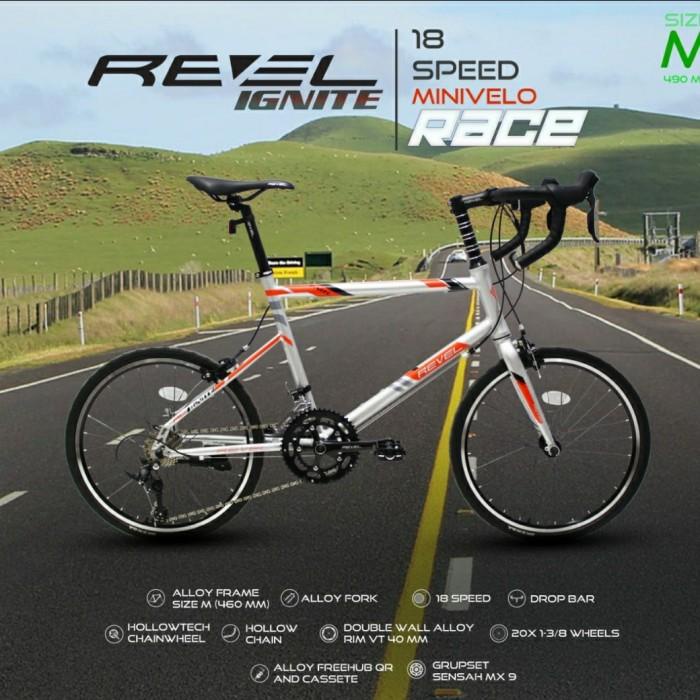 Jual Terlaris Sepeda Minivelo Revel Ignite Race 20 Inch 18 Speed ...