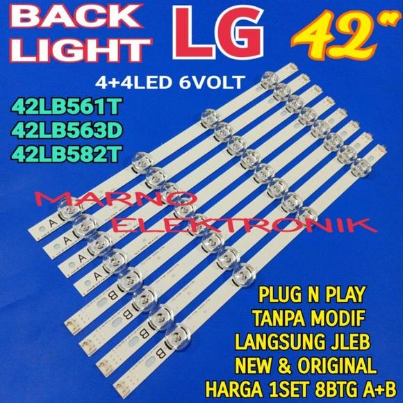 Jual LAMPU BL BACKLIGHT LED TV LG 42 IN 42LB561T 42LB563D 42LB582T 42 ...