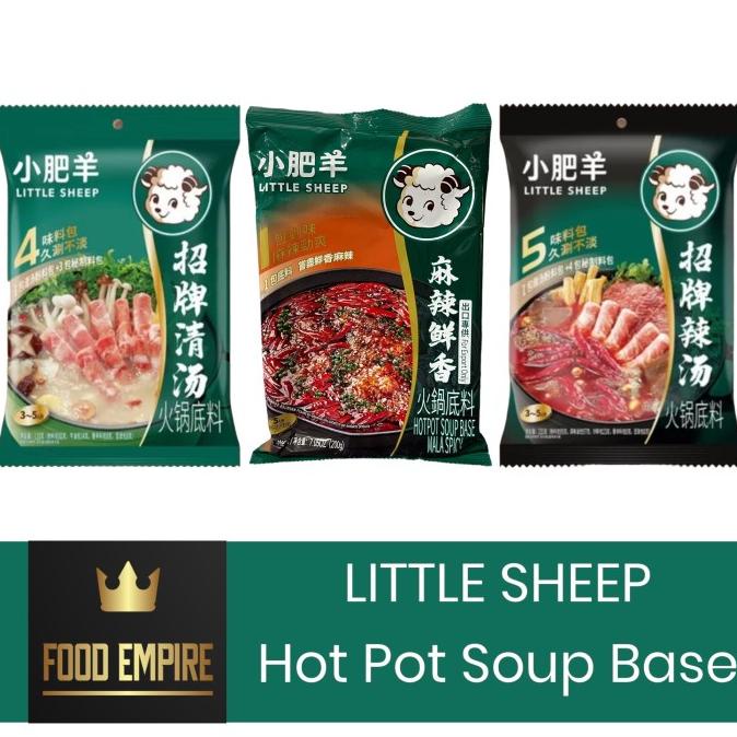 Jual LITTLE SHEEP Hot Pot Soup Base Powder Hotpot Plain Spicy Mala Shopee Indonesia